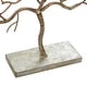 preview thumbnail 11 of 16, Silver Iron Contemporary Tree Sculpture - 32 x 4 x 24