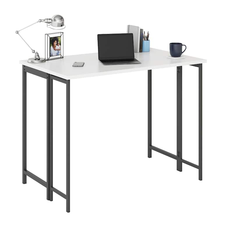 North Avenue Table With Drop Leaf - White
