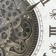 preview thumbnail 4 of 3, Yosemite Home Decor Classic Chic Wall Clock with Gears - 3.8 x 28 x 28