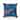 Nature's Embroidery Indoor/Outdoor Reversible Throw Pillow Blue and Pink