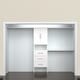 preview thumbnail 4 of 10, ClosetMaid SuiteSymphony Modern 3-Drawer 2-Door 25-Inch Tower Closet Organizer