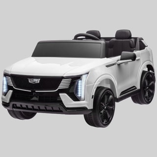Cadillac Escalade IQ 2025 12V 2-Seater Kids Electric Car with Remote, LED Lights, Music, Spring Suspension