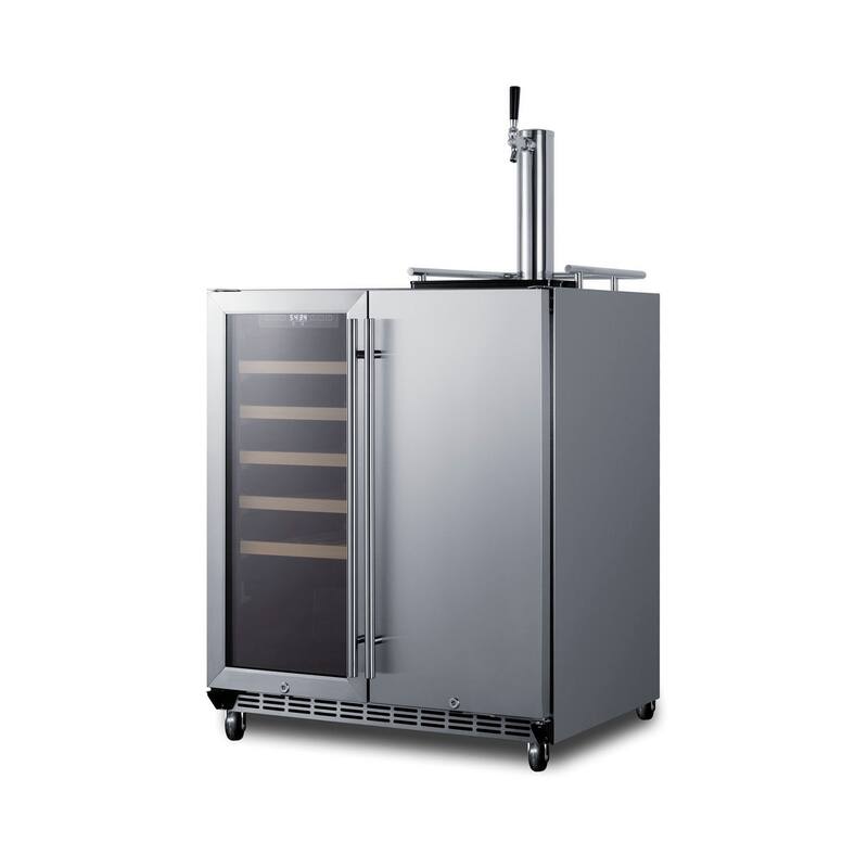 Summit SWBC3041 30" Wide 6.3 Cu. Ft. Built-In Single Tap Indoor /