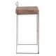 preview thumbnail 43 of 48, Fuji Contemporary Stackable Stainless Steel Low-Profile Back Bar Stool (Set of 2) - N/A