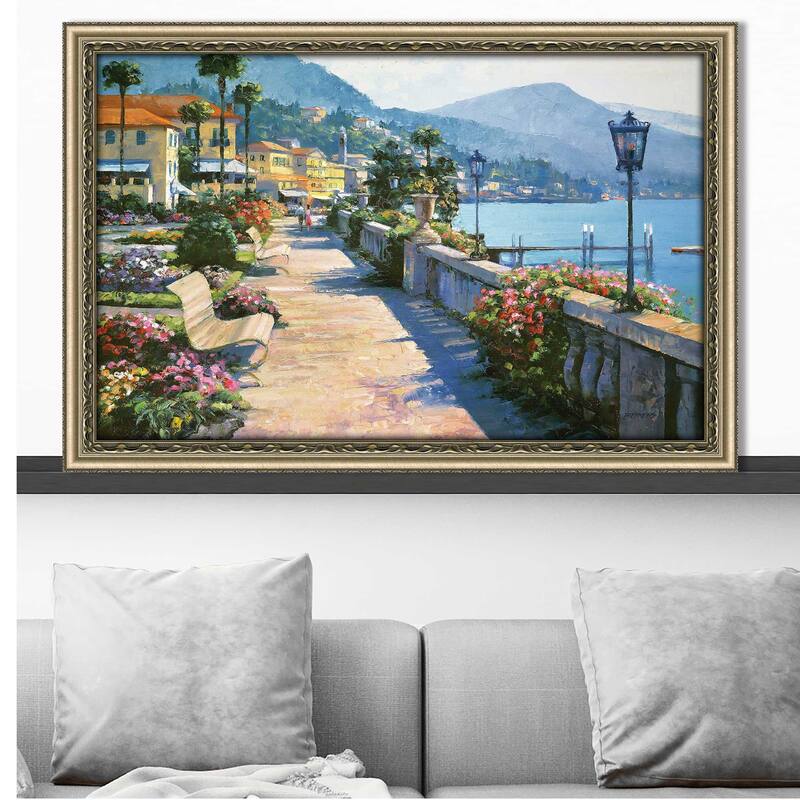 "Bellagio Promenade" by Howard Behrens Print on Acrylic