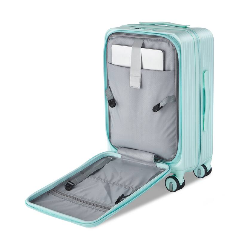 Luggage Sets 3 Piece(20/24/28), Expandable Carry On Luggage with TSA Lock, Hard Shell Suitcase w/ Front Pocket & Spinner Wheels