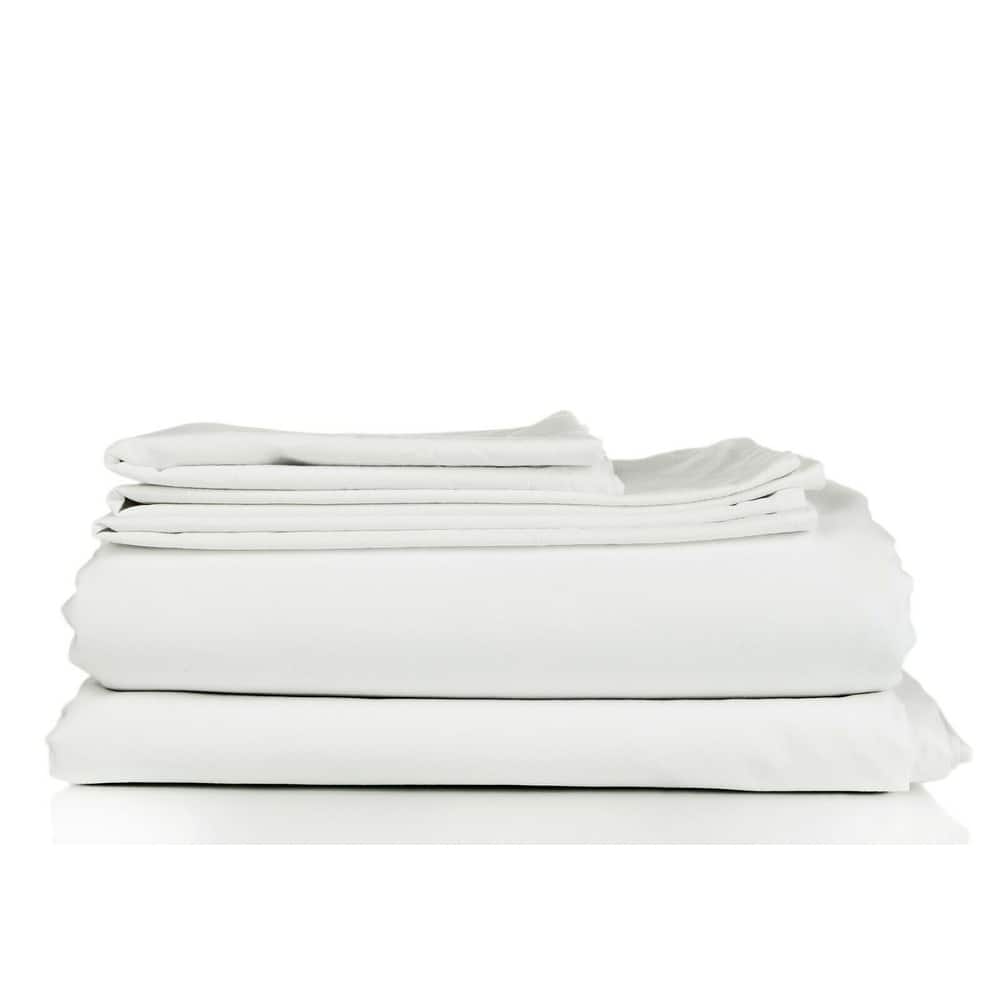 1800TC Soft Microfiber 4-piece Deep-pocket Bed Sheet Set