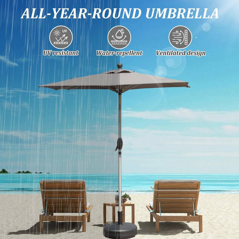 Aluminum Frame Patio Umbrella - Easy Tilt