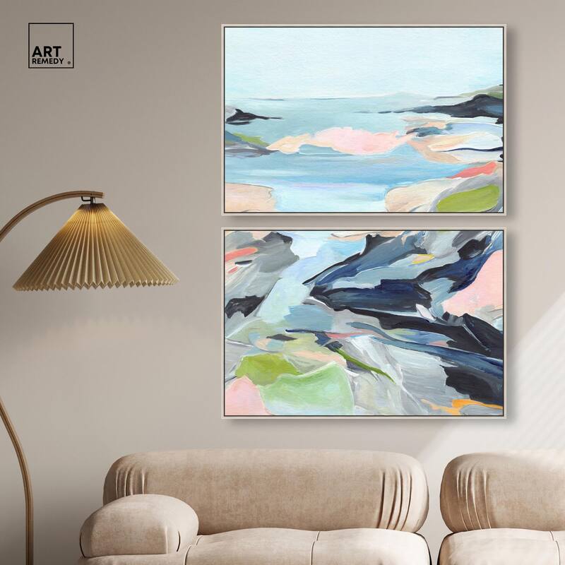 Between Seasons II Canvas Set of 2 by Art Remedy