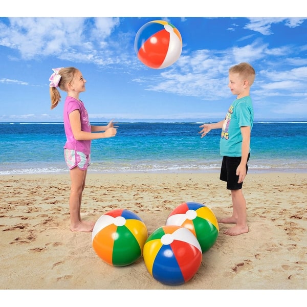 swimming pool beach ball blow