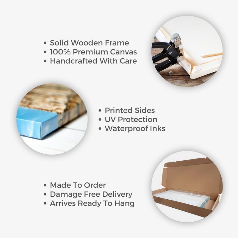 Glam Canvas Wall Art - Silver Cut - 5 Pieces