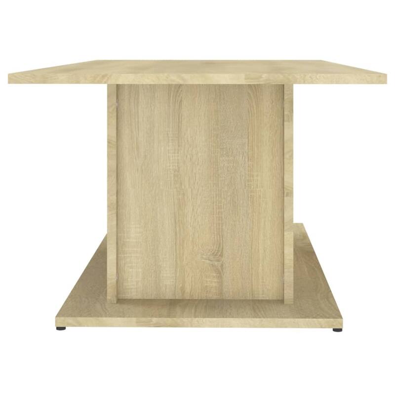 vidaXL Coffee Table Accent End Side Sofa Table for Living Room Engineered Wood - 40.2" x 21.9" x 15.7"