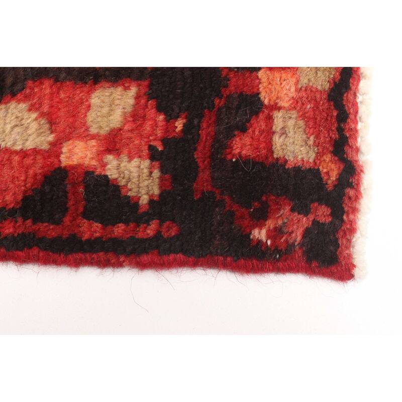 ECARPETGALLERY Hand-knotted Andelz Red Wool Rug - 3'11 x 7'4