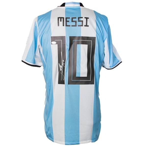 Shop Lionel Messi Signed Adidas Argentina Home Medium Soccer Jersey Bas Overstock 28714756