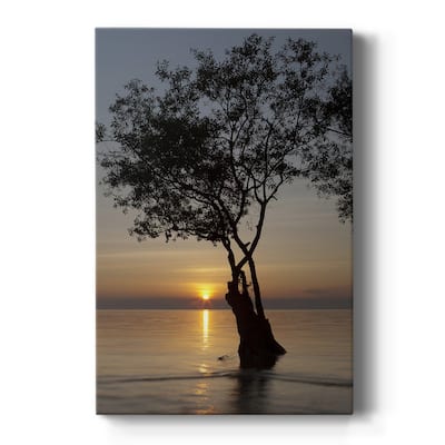Sunset Silhouette Premium Gallery Wrapped Canvas - Ready to Hang