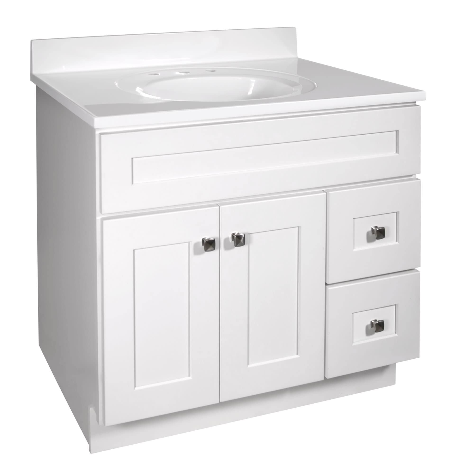 Design House 216150 Brookings 36" Free Standing Single Basin Vanity