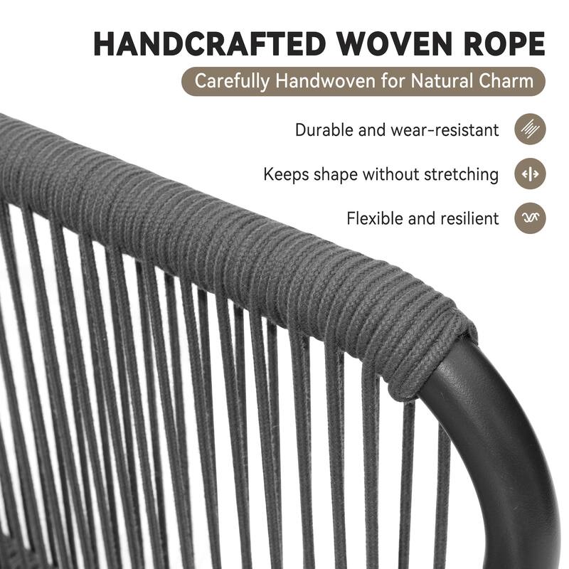 Outdoor Cushioned Sectional Sofa Chat Set Patio Furniture Conversation Set, Free Combination