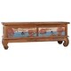 preview thumbnail 1 of 10, vidaXL TV Stand 43.3"x13.8"x15.7" Reclaimed Teak Wood