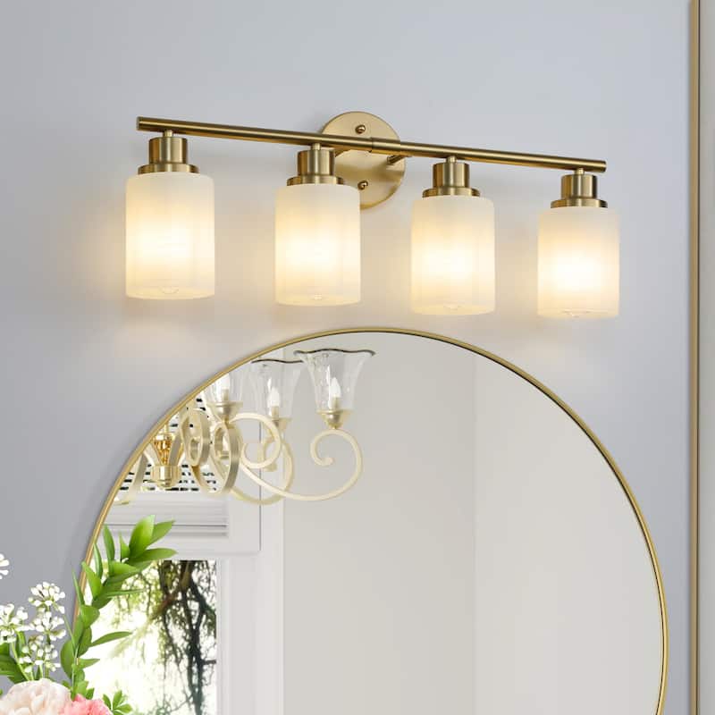 Bathroom Vanity Light 4/5/6-Light Copper Finish Fixture