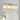 Modern 4-Light Golden Bathroom Vanity Light Fixture Frosted Glass Shades Minimalist Bathroom Lighting (No Bulbs)
