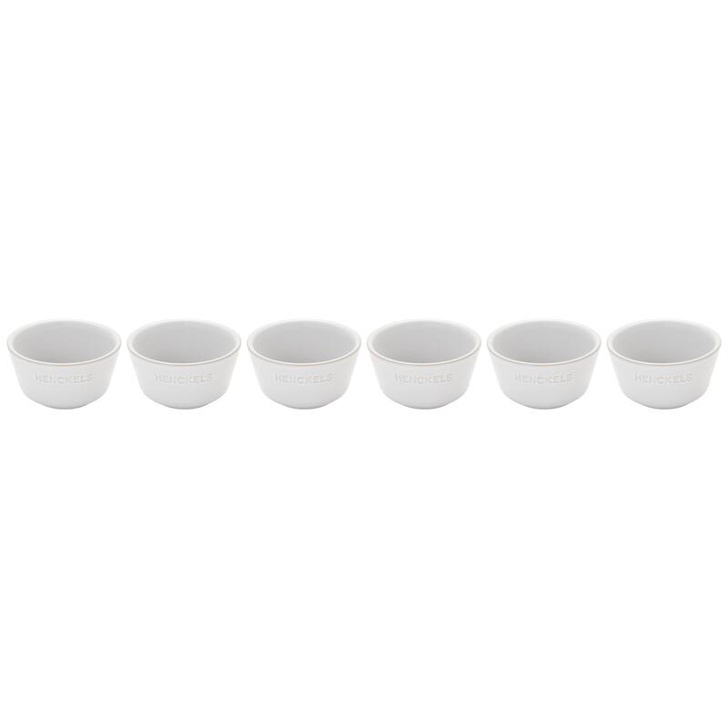HENCKELS Ceramic 6-pc Round Ramekin Set