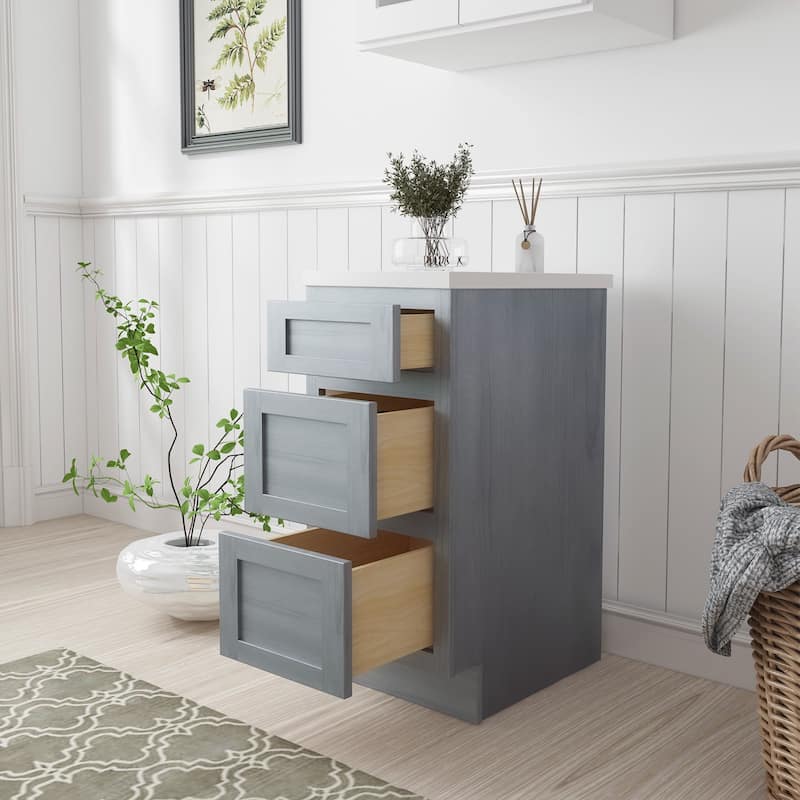 Vanity Art 15 Inch Bathroom Vanity Cabinet