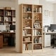 preview thumbnail 2 of 5, 80" Tall 6-Tier Bookcase With 2 Adjustable Shelves, Modern Open Storage Shelf for Home Office and Bedroom
