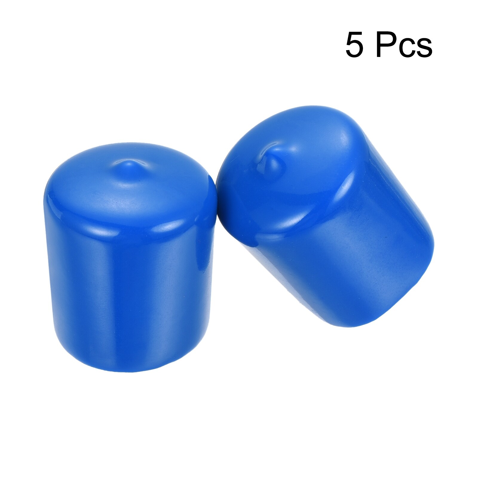 Rubber End Caps ID Vinyl Round Tube Bolt Cap Cover Thread Protectors