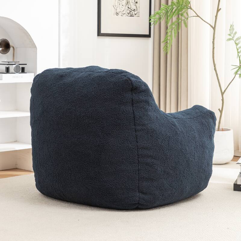 Bean Bag Chair Soft Fluffy Lazy Sofa with Memory Foam