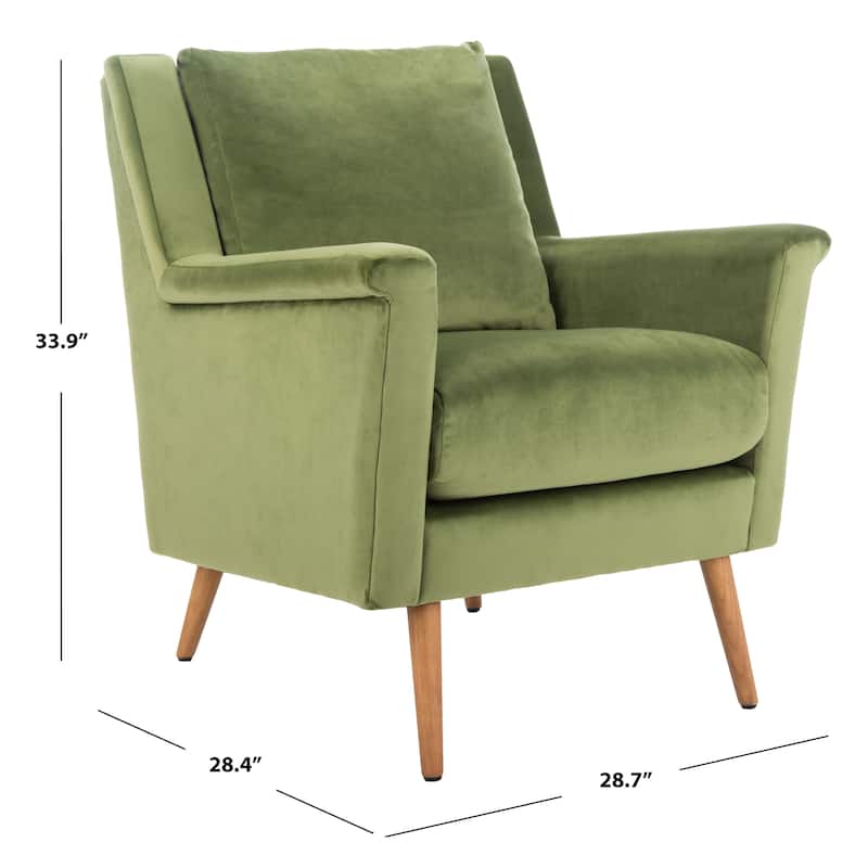 SAFAVIEH Astrid Mid-century Arm Chair - 28.7" x 28.4" x 33.9"