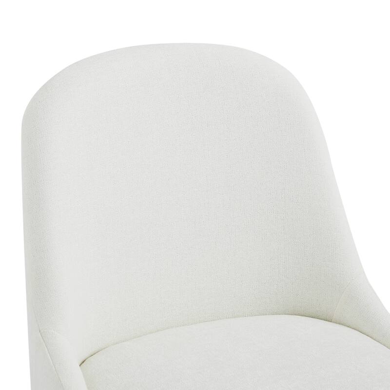 Christopher Knight Home - Ameson Modern Upholstered Dining Chairs with Hammered Metal Legs & Padded Seat, Set of 2 - Set of 2