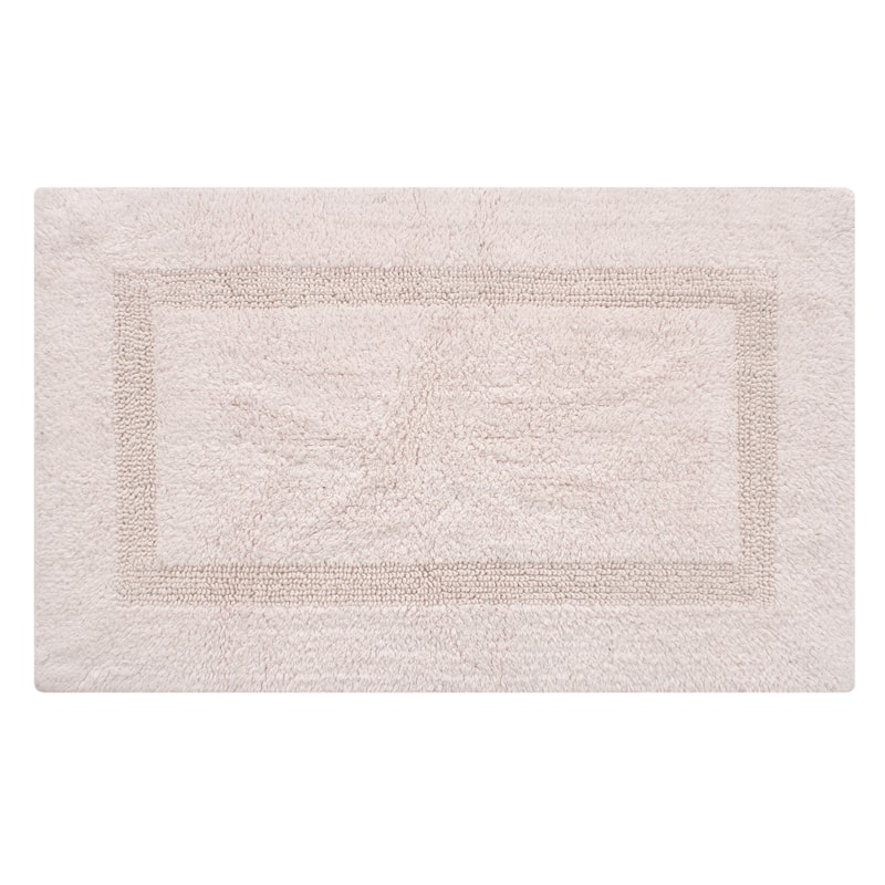 Fabstyles Soft & Absorbent Reversible Cotton Bath Rug Set of 2