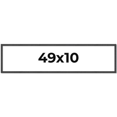 49x10 Frame Brown Picture Frame - Complete Modern Photo Frame Includes