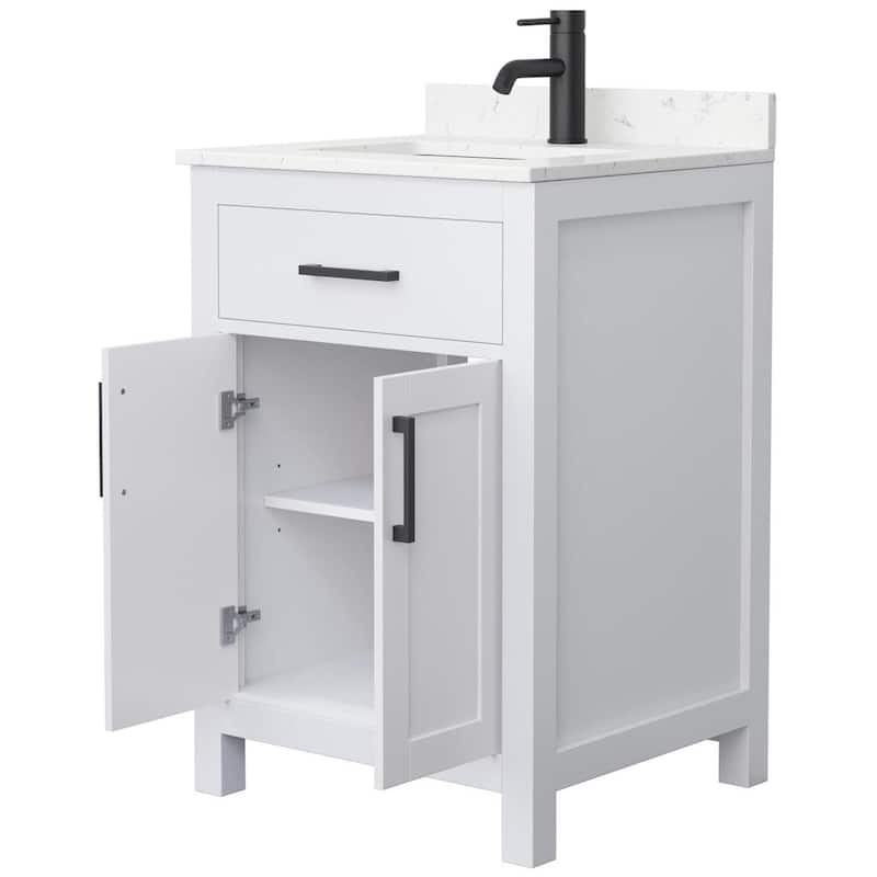 Wyndham Collection WCG242424S-VCA-MXX Beckett 24" Free Standing Single
