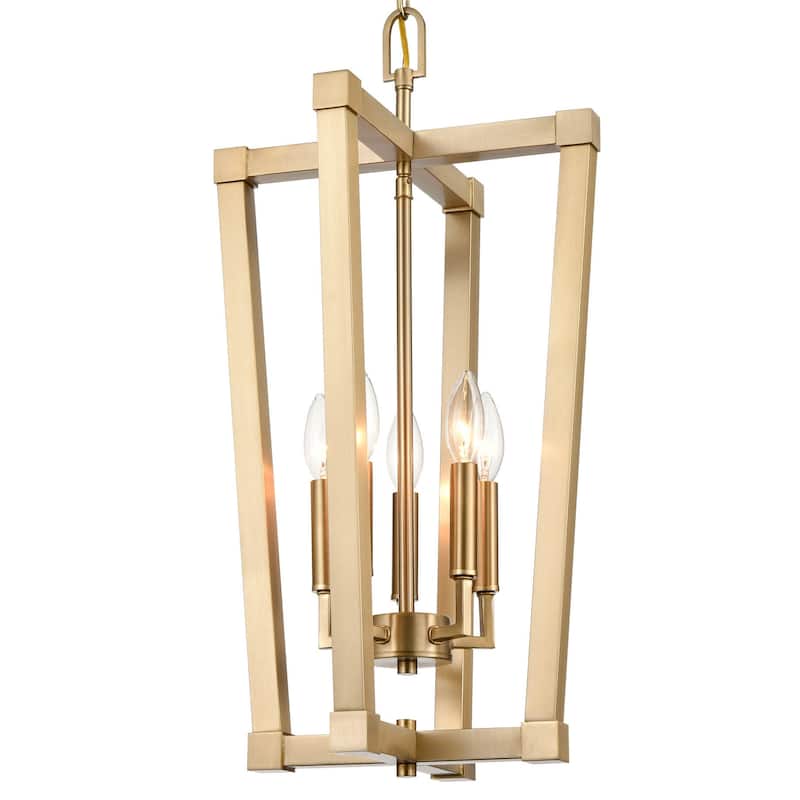 Millennium Lighting 5 Light 13" Wide Pendant - Modern Gold