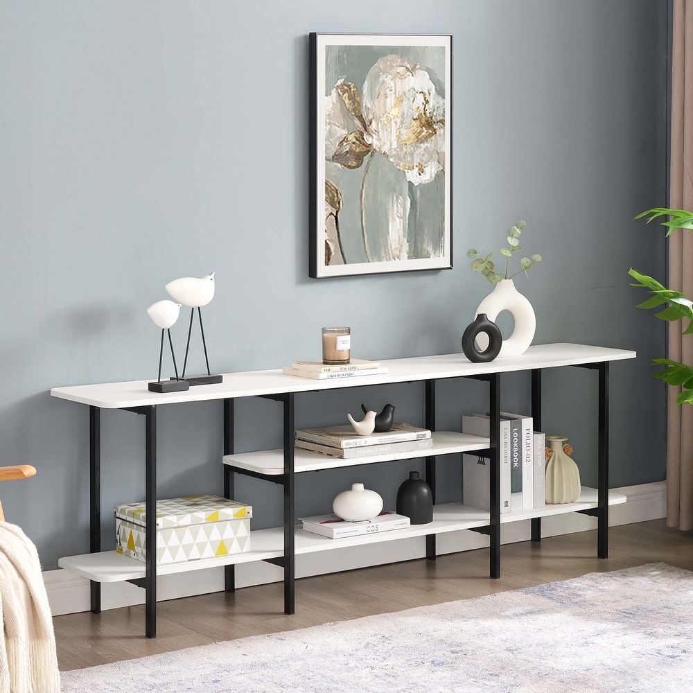 Manhattan Comfort Modern Celine 70.86 In Console Table