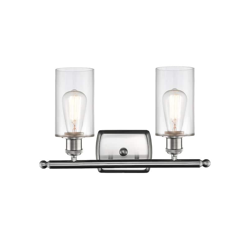 Innovations Lighting 516-2W-12-16 Clymer Vanity Clymer 2 Light 16"
