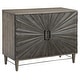 preview thumbnail 2 of 7, Uttermost Shield Grey Oak 2-door Cabinet