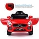 preview thumbnail 3 of 5, 6V Kids Remote Control Battery Powered LED Lights Riding Car-Red - 24" x 38" x 21" (L x W x H)