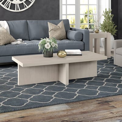 Elna 54" Wide Rectangular Coffee Table - 54" Wide