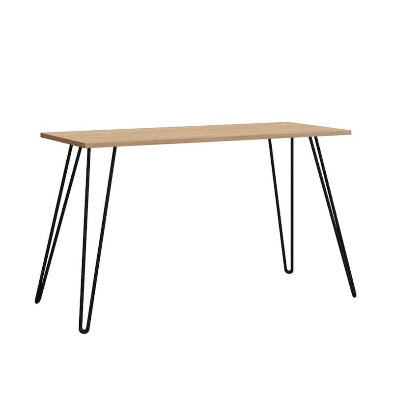 Roomfitters Owen Minimalist Writing Desk with Hairpin Legs
