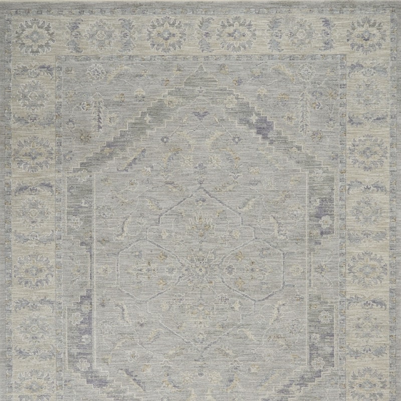 Power Loomed Floral Traditional Durable Area Rug - 124' X '94' X '0.5