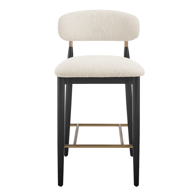 NPD Furniture Verna Boucle Counter Stool