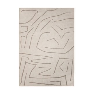 Chloe 10' X 13'1" ft Handwoven Indoor Rug, Cream/ Beige - 10' X 13'1" ft
