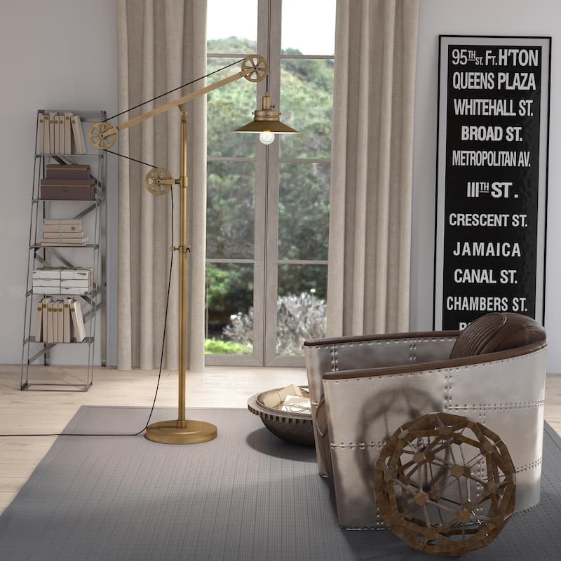Carbon Loft Tirith Wide Brim Floor Lamp