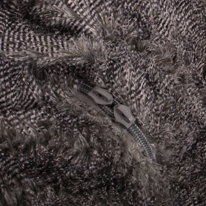 Lily Modern 5 Foot Faux Fur Cozy Bean Bag