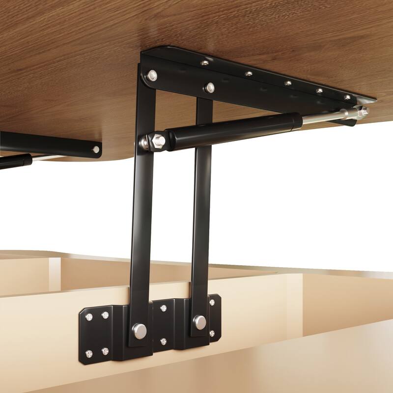 Rustic Lift Top Coffee Table with Hidden Storage