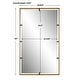 preview thumbnail 9 of 7, Uttermost 09754 Egon 29-7/8" W x 50" H Rectangular Framed Bathroom