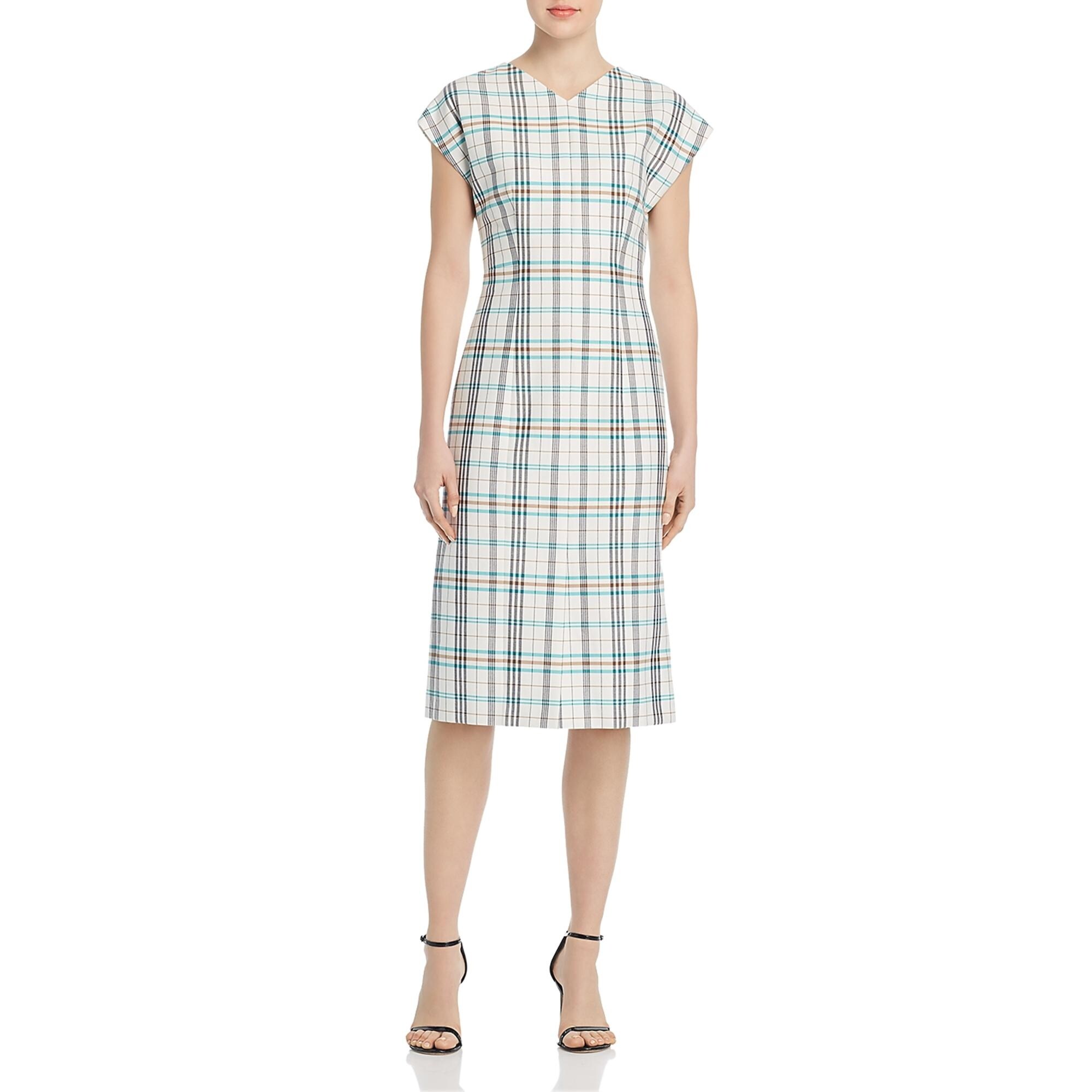 tartan work dress