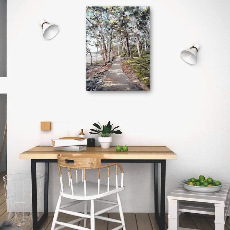 River Path By Studio Arts Canvas Art Print